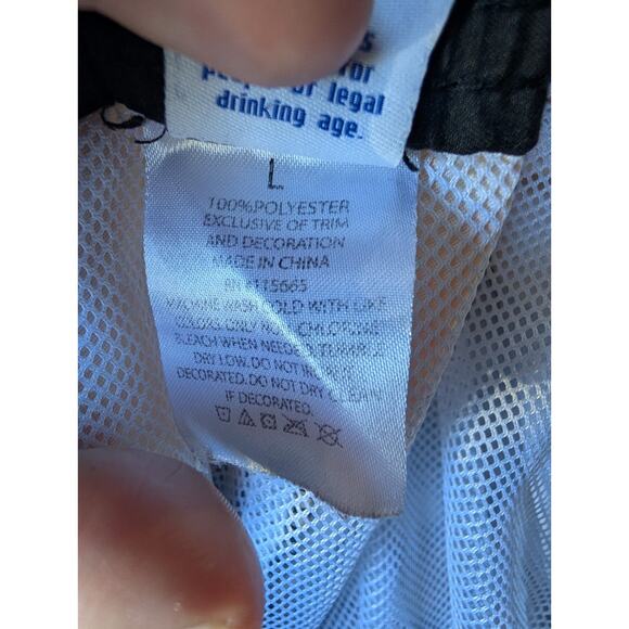 Corona Mens Cerveza Beer Sunset Board Shorts Swim Trunks Large Beach Coastal Y2K - Picture 7 of 8